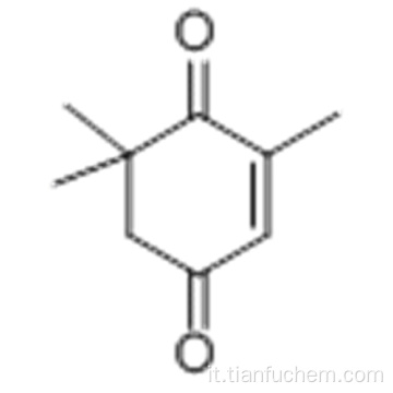 2,6,6-trimetil-2-cicloesene-1,4-dione CAS 1125-21-9